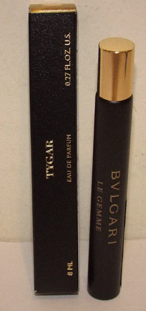 Bulgari Le Gemme Tygar Eau de Parfum 0.27 Oz 8 mL Travel Spray Perfume Bvlgari