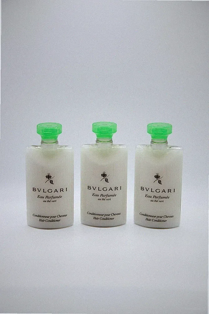 BVLGARI au thé Vert ( Green Tea) Hair Conditioner - 2.5 Fl oz/75mL Pack Of 6 NEW
