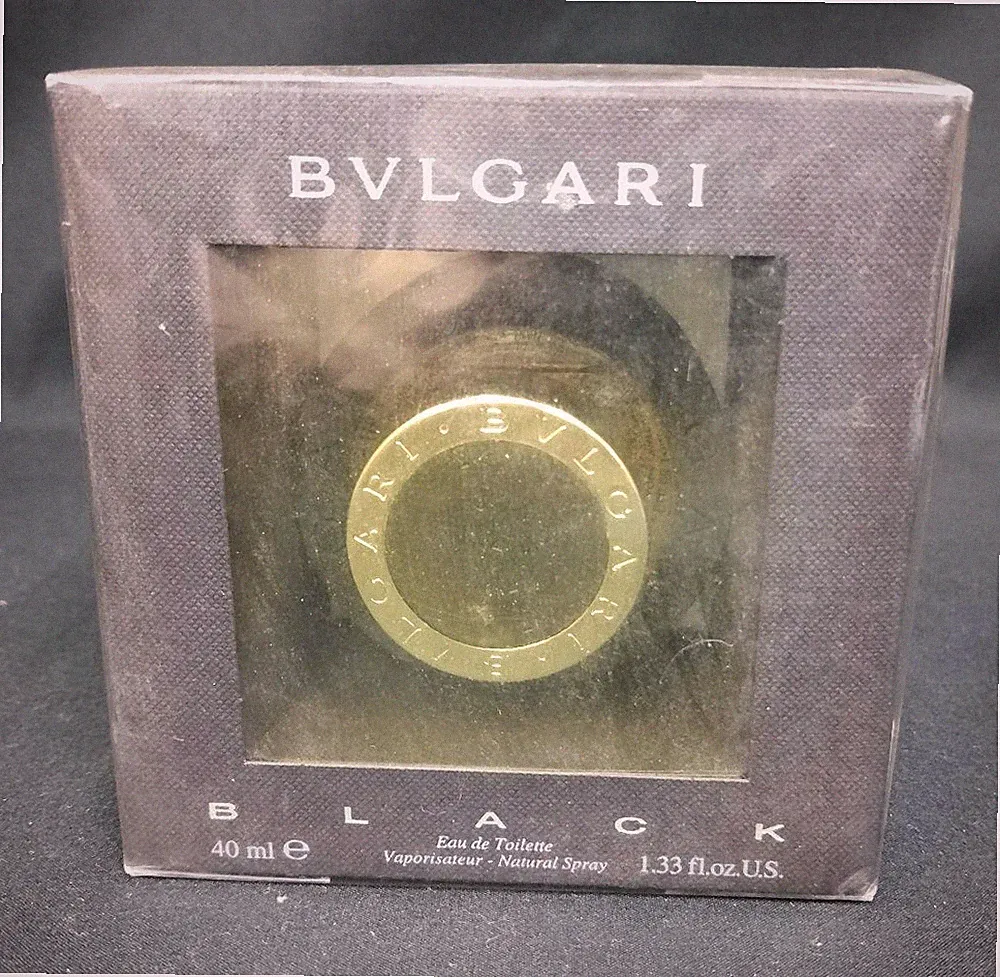 BVLGARI Black Eau de Toilette Spray 40ml 1.33oz Perfume Fragrance w/Box Sealed*