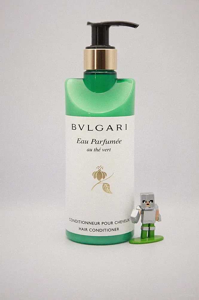 BVLGARI Eau Parfumée au Thé Vert (Green Tea) Hair Conditioner 300ml (10.1oz) NEW