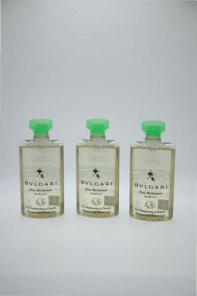 BVLGARI Green Tea Shampoo / Shower Gel & Conditioner-75mL Pack Of 12 (6 of Each)