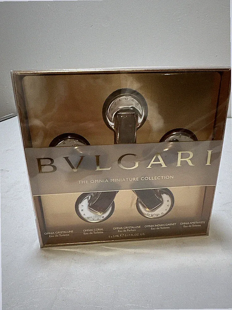Bvlgari Omnia Fragrance Set Womens Size 5ml each Elegant Gift Travel friendly￼