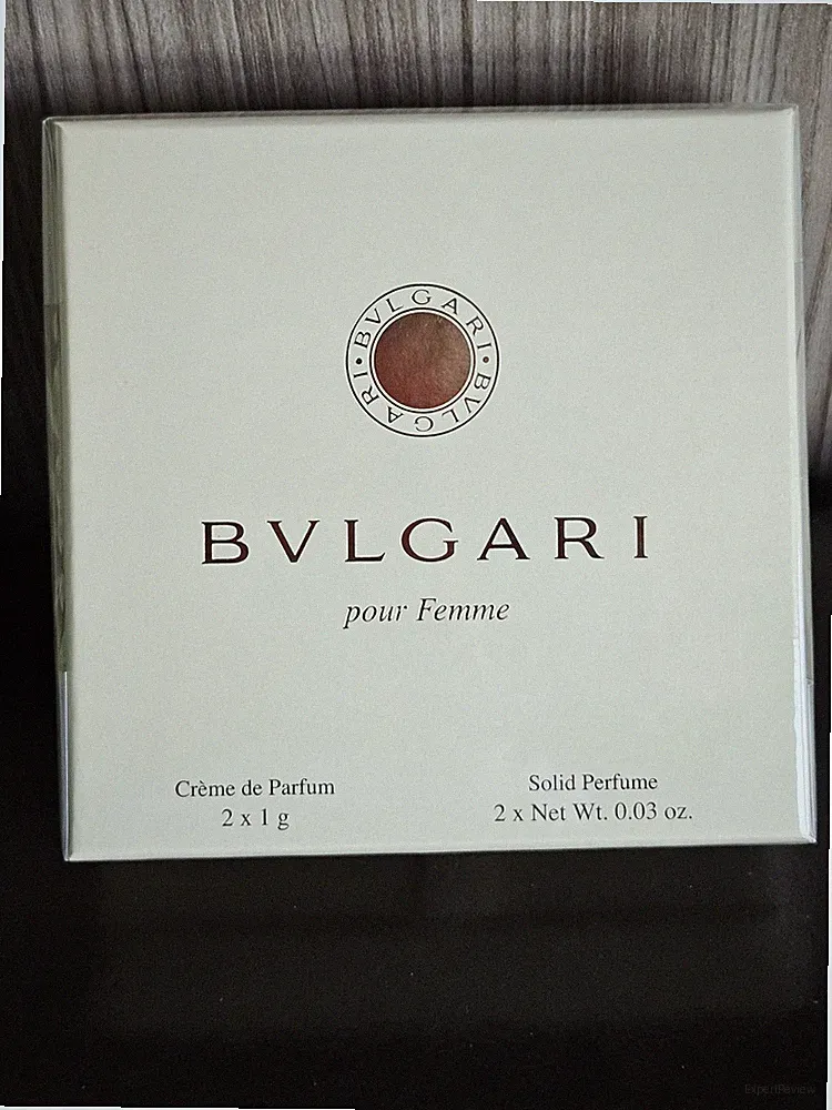 BVLGARI POUR FEMME SOLID PERFUME GIFT SET 2X1G