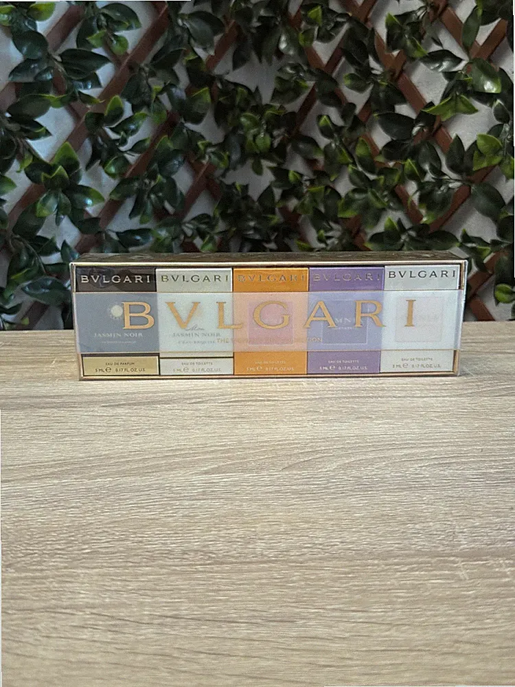 New BVLGARI THE WOMEN’S GIFT COLLECTION 5 miniature set 5ml fragrance