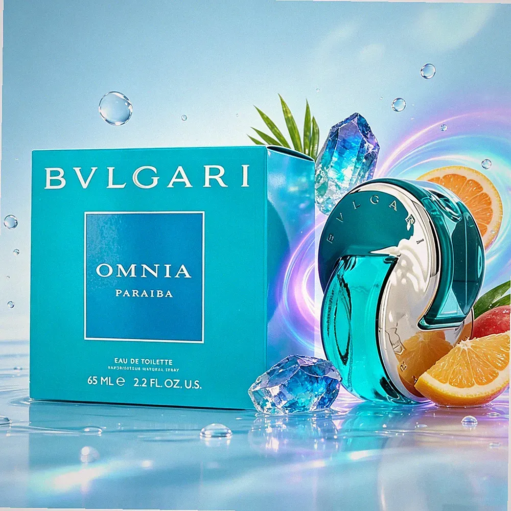Omnia Paraiba by BVLGARI 2.2 oz / 65 ml EDT Spary Perfume for Women New Sealed
