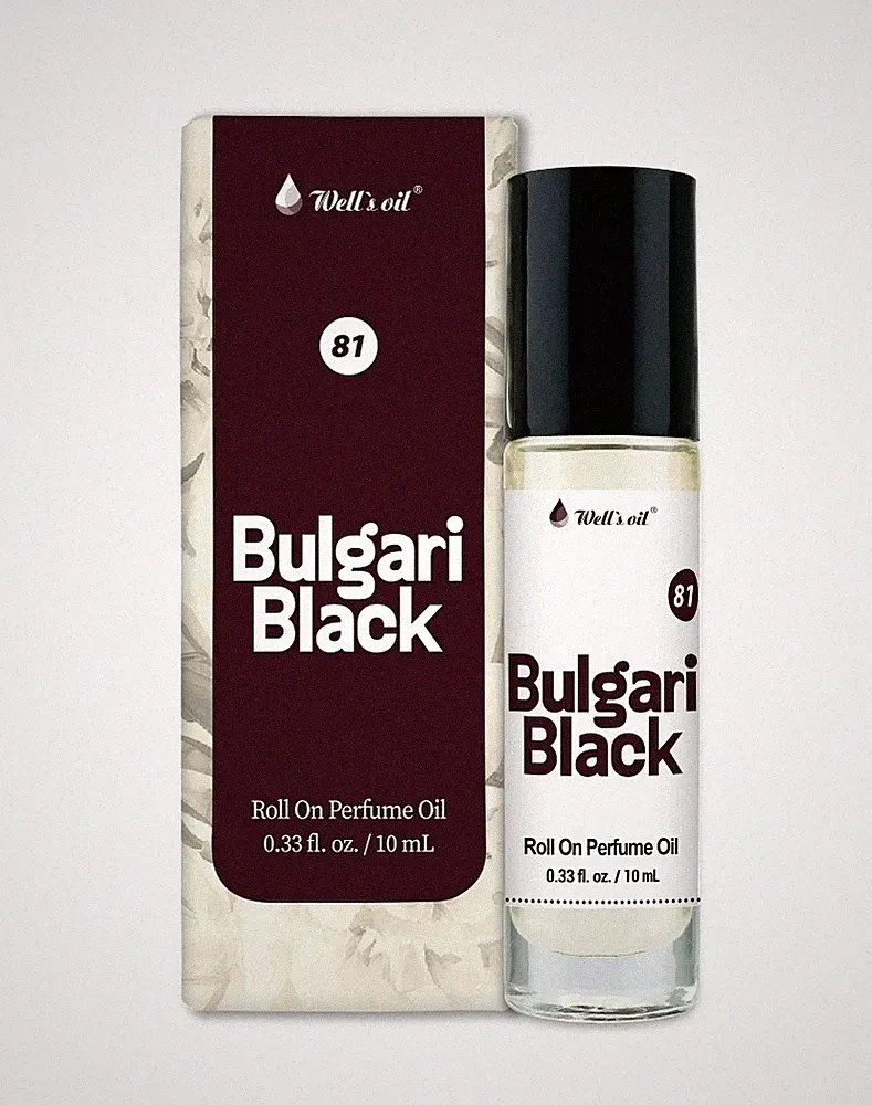 Unisex Bulgari Black roll-on perfume oil 0. 33fl.oz/10ml
