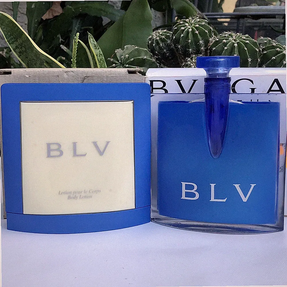 💝Vintage BLV BVLGARI Women Bulgari EDP 2.5oz Perfume Spray + 5oz Body Lotion