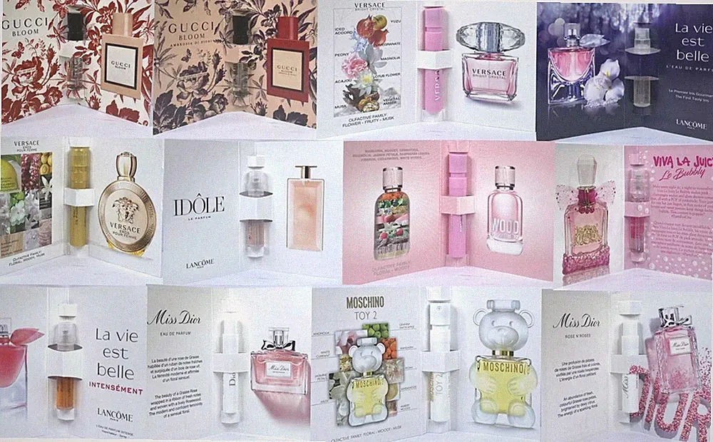 Women Designer Perfume Sample Vials: Choose Your Scents, Combined Shipping