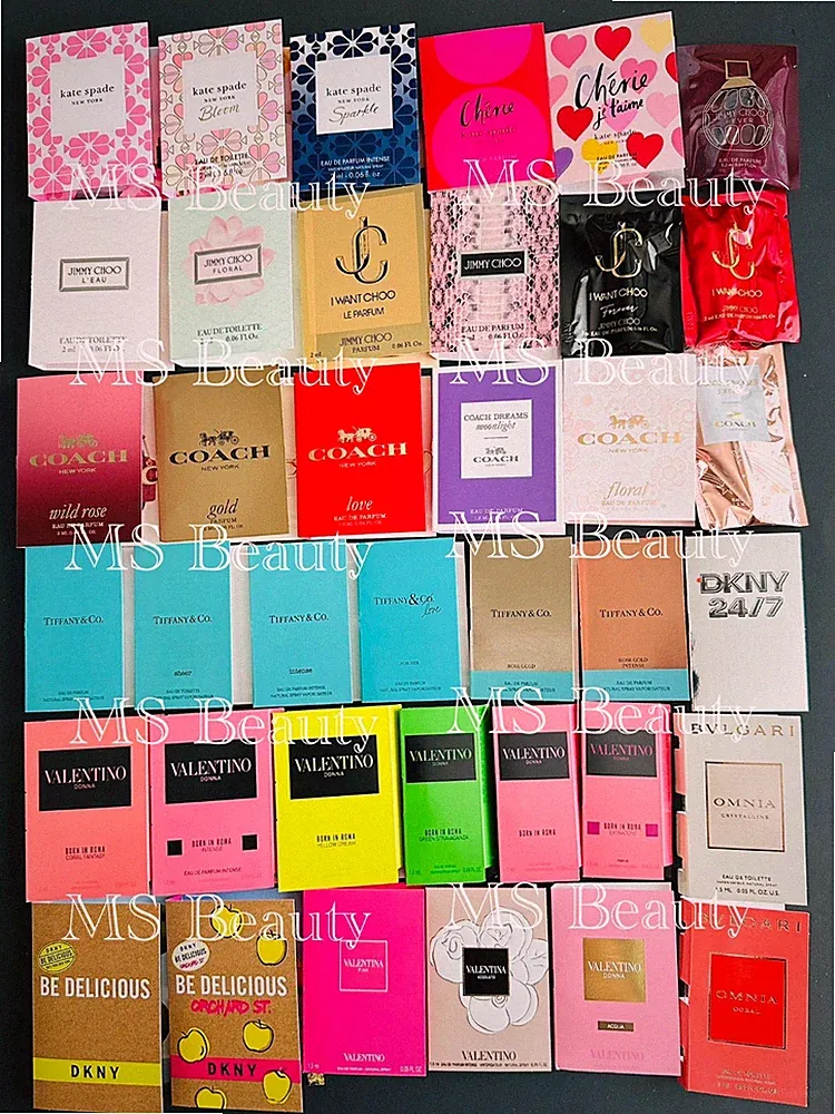 Women Designer Perfume Vials Samples 1.2/1.5ml (Choose Scent- Combined Shipping)
